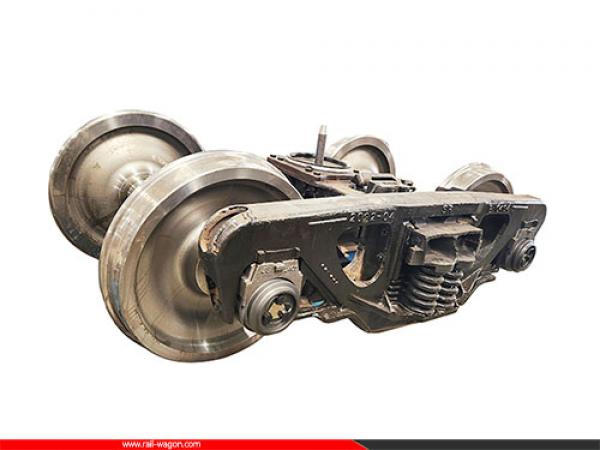 1067mm Cape Gauge Bogie Ride Control Bogie 3 Piece Casting Bogie Axle Load 15T