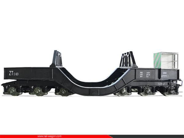 140t Molten Iron Transfer Wagon 1435mm Gauge Railway Ladle Cart