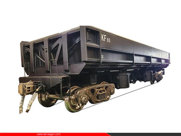 85T Pay Load Side Tipping Wagon Air Cylinder Tipping Discharge Railway Tipping Car