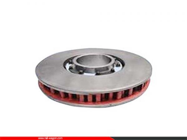 Railway Brake Disc Casting Iron Axle Type Brake Disc Railway Passenger Coach 160 km/h