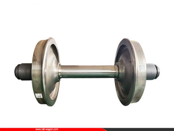 Railway Wheelset Wagon Bogie Wheel Axle Assembly Meter Gauge/Cape Gauge/Standard Gauge