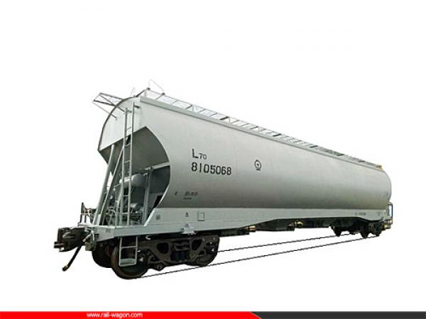 L70 Grain Hopper Wagons 70T Pay Load Corn Wheat Soybeans Railway Transport Wagons